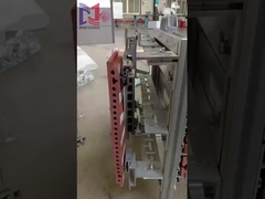 Sistema di supporto della facciata in terracotta di spessore 18 mm