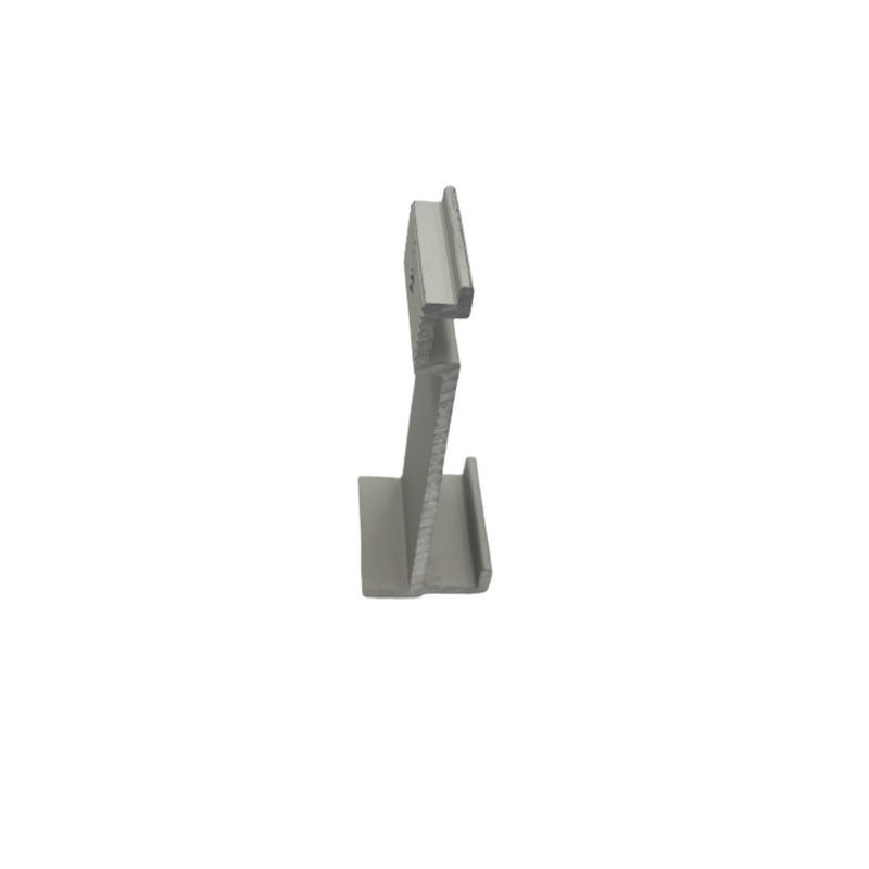Sistema di supporto per rivestimento di clip di estrusione in alluminio colore naturale personalizzato
