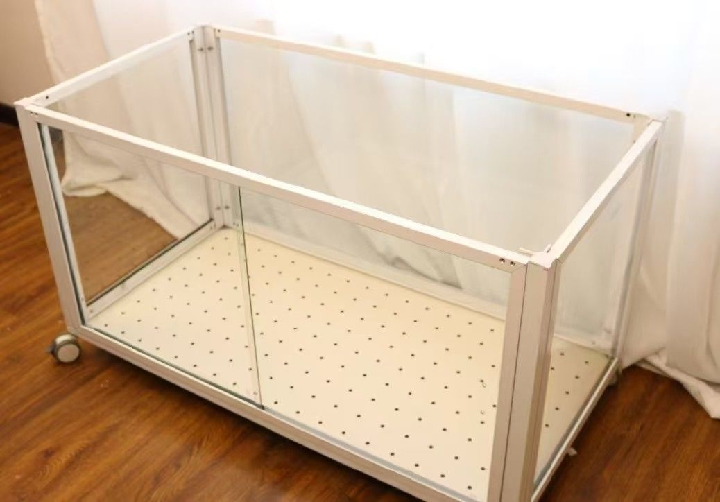 Cage per animali da compagnia leggera e facile da spostare per animali da compagnia di piccole e medie dimensioni