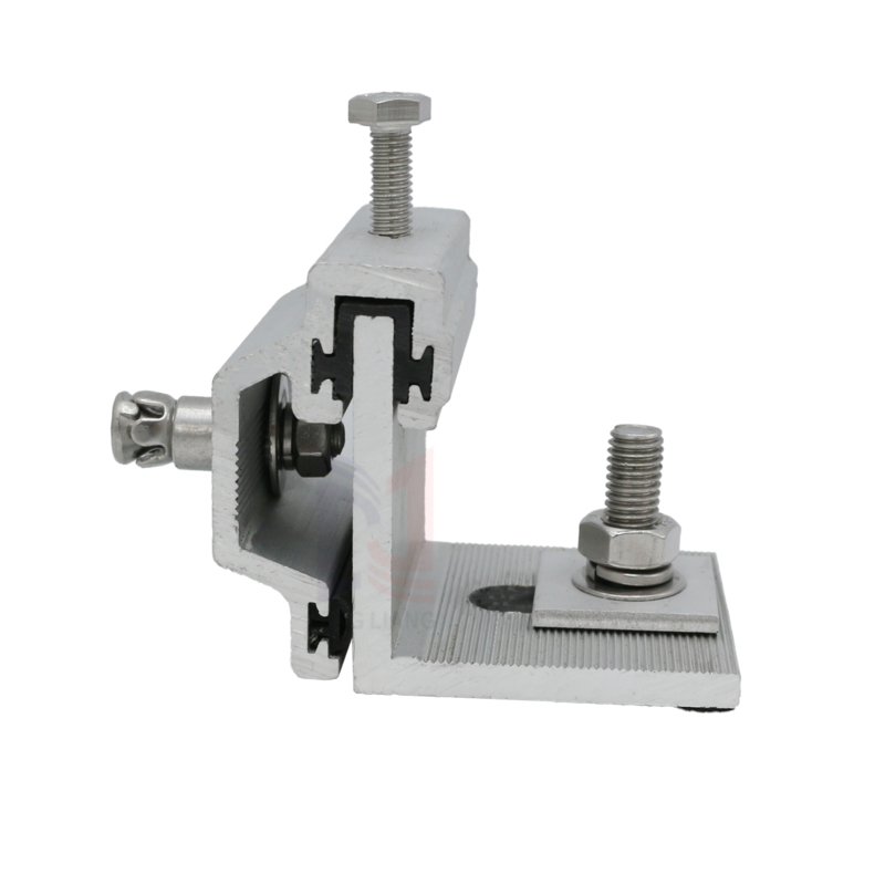 Clips in alluminio di alta durata per il sistema di supporto delle facciate in pietra di edifici commerciali e industriali