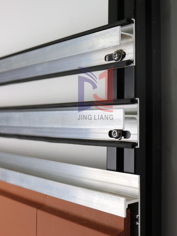 Customizabile Raffinato-manualità Alta resistenza di alluminio Slide Track Per Terracotta Facciata Sistema di sostegno