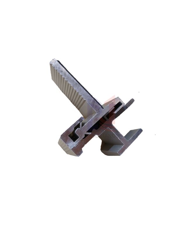 Giunto di facciata in alluminio anticorrosione per sistema di supporto facciata in terracotta