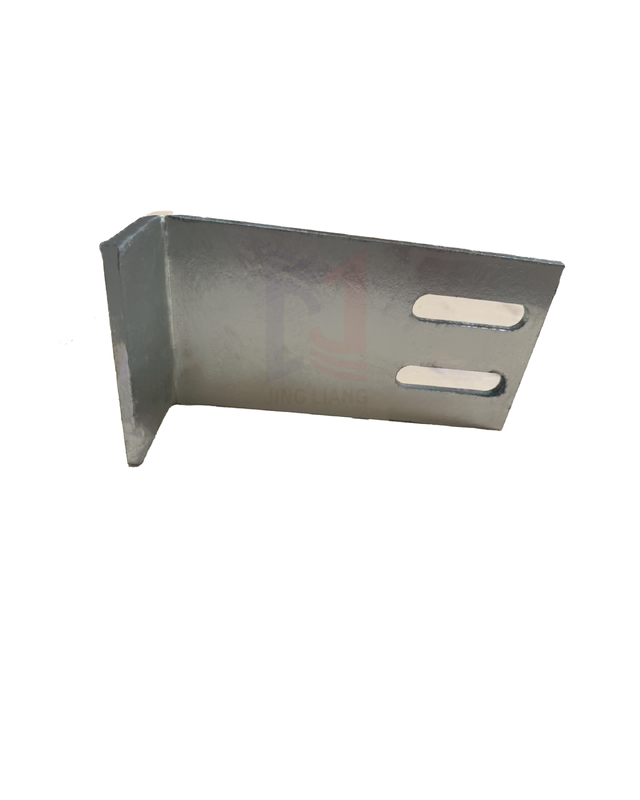 Base di supporto estesa zincata per sistema di supporto facciate, facile da installare
