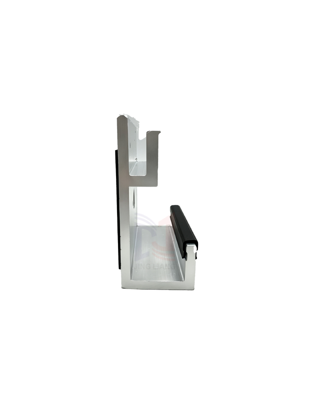Fornitura di fabbrica e facile installazione clip in alluminio per sistema di supporto facciate