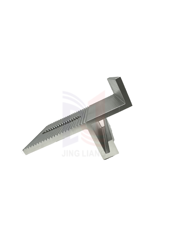 Clip in alluminio ad efficienza energetica e anticorrosione per il sistema di supporto delle facciate