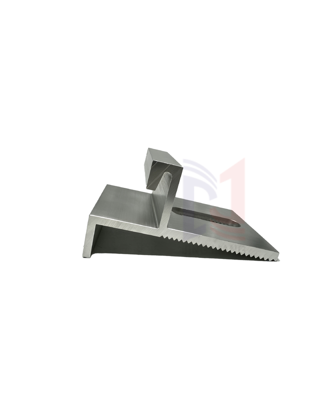 Clip in alluminio ad efficienza energetica e anticorrosione per il sistema di supporto delle facciate